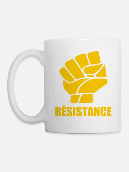 Résistance - Mug blanc - blanc