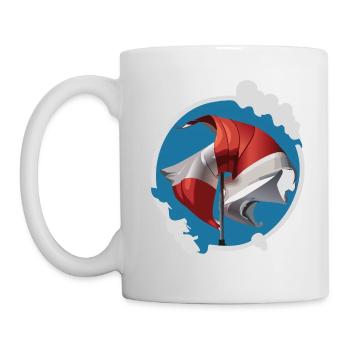 Manche à air - Mug blanc - blanc - Gauche
