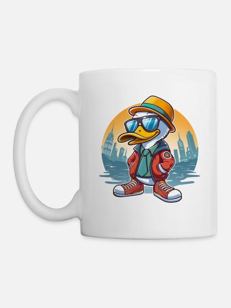 Canard Chulo simple - Mug blanc - blanc