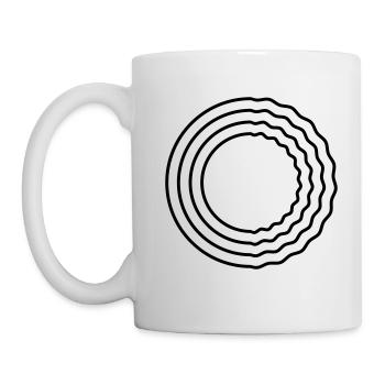 vibration - Mug blanc - blanc - Gauche
