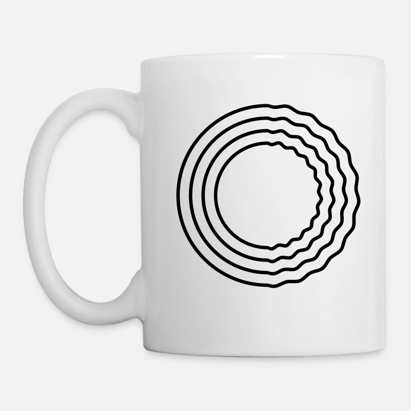 vibration - Mug blanc - blanc
