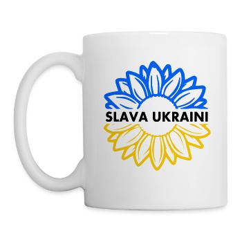 Slava ukraini - Mug - white - Left