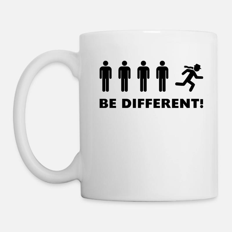 Laufen - Tasse - Weiß