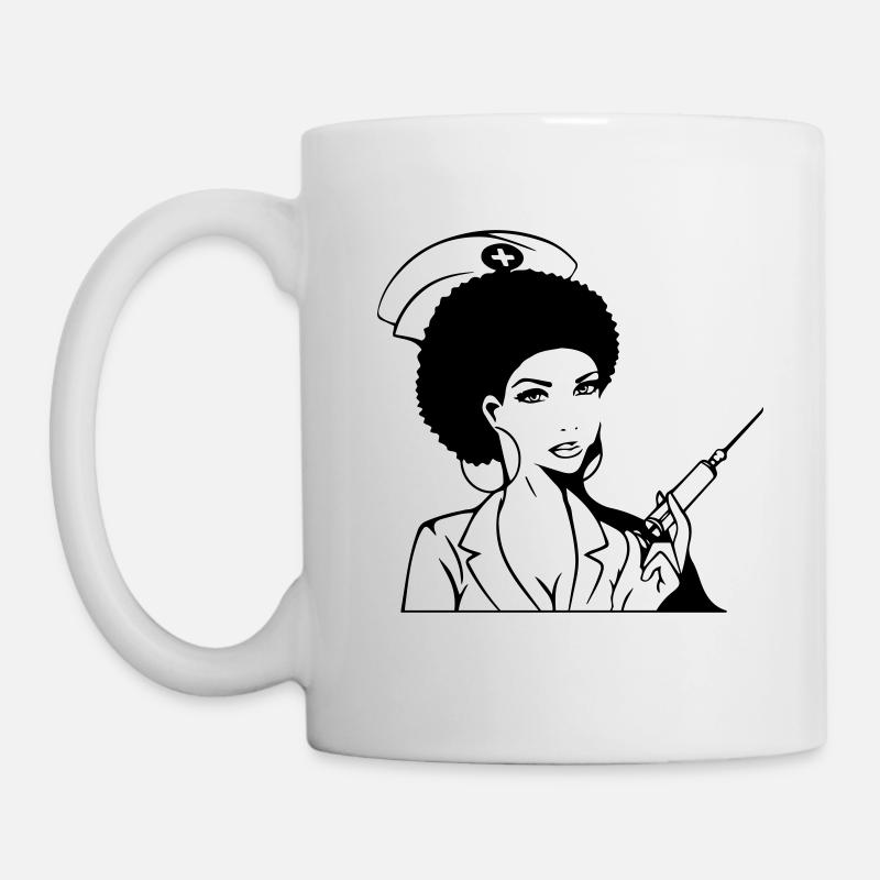 Krankenschwester - Tasse - Weiß