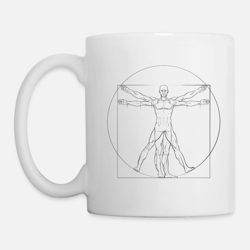 Homo Vitruvianus - Mug - white