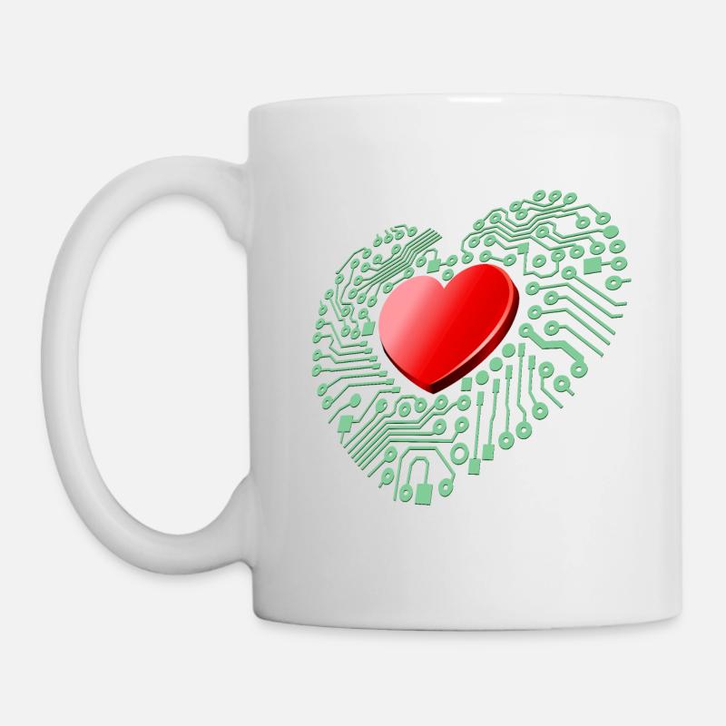 Lovetech - Mug blanc - blanc