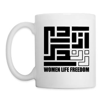 Women life freedom iran - Mug - white - Left