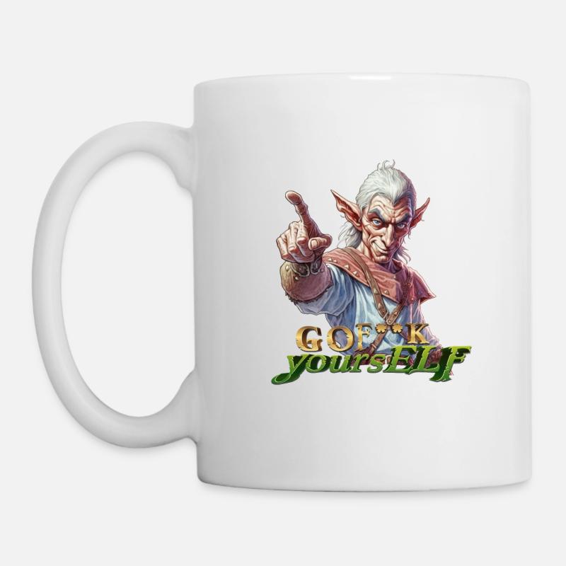 Elfe V.3 - Mug blanc - blanc
