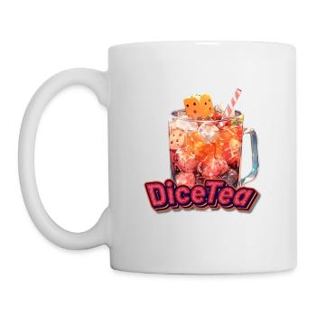 DiceTea V.2 - Tasse - Weiß - Links