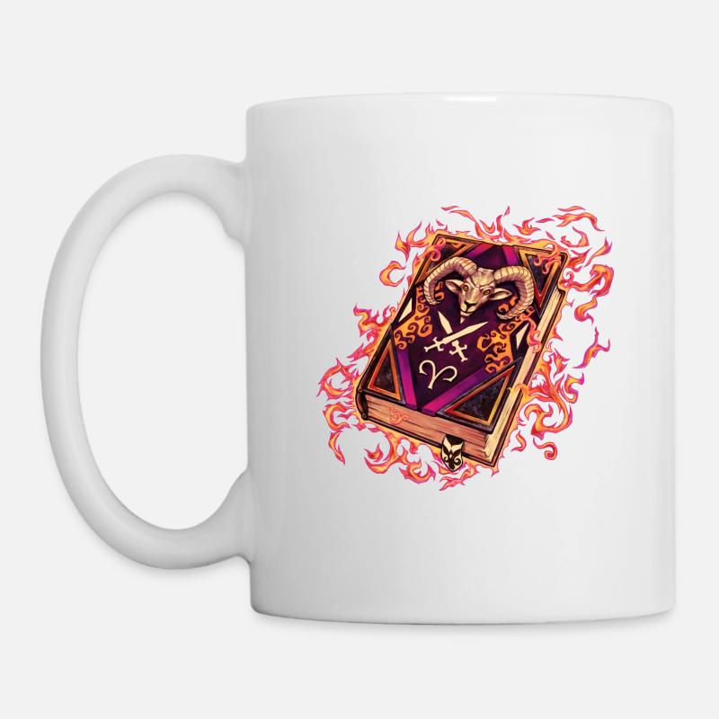 Grimoire du zodiaque - Type Bélier - Mug blanc - blanc