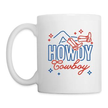 Howdy Cowboy - Mug - white - Left