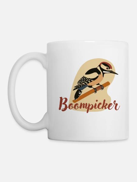 Boompicker - Tasse - Weiß