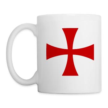 Jerusalem Cross Jerusalem Cross - Mug - white - Left