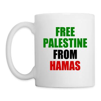 Israel - Free palestine - Mug blanc - blanc - Gauche