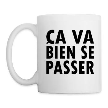 Ça va bien se passer - Tasse - Weiß - Links