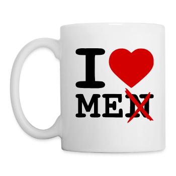 I love me - Tasse - Weiß - Links