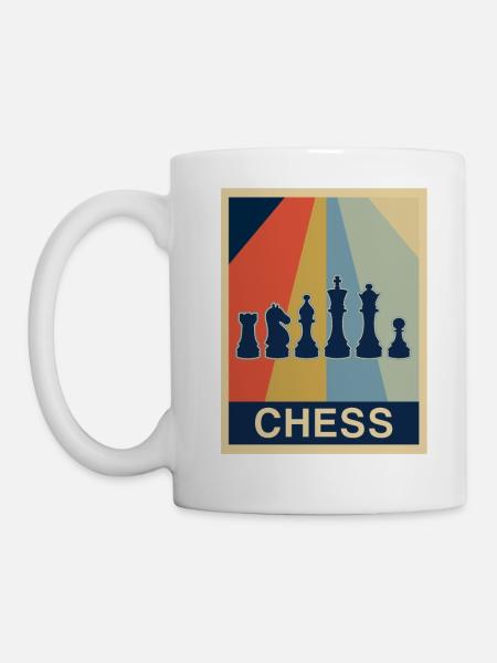 échecs - Mug blanc - blanc