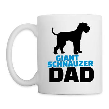 Riesenschnauzer - Tasse - Weiß - Links