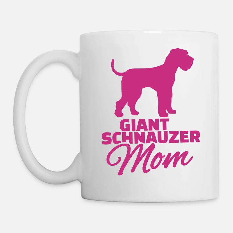 Riesenschnauzer - Tasse - Weiß