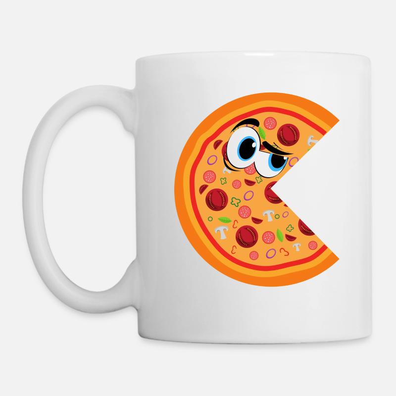 Pizza pour couples - Mug blanc - blanc