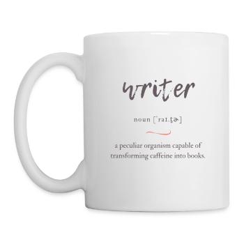 Writer Convoluted Edition - Mug - white - Left