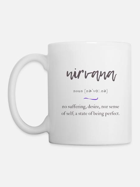 Nirvana Convoluted Edition - Tasse - Weiß