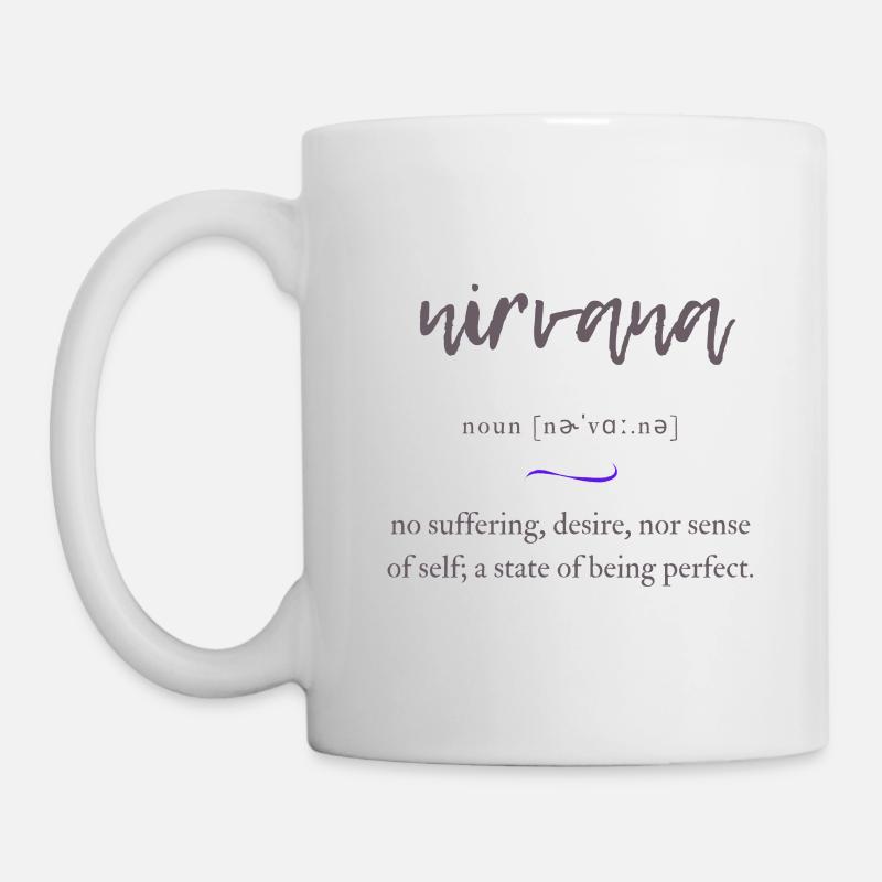 Nirvana Convoluted Edition - Tasse - Weiß
