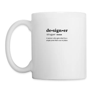 Designer (Gestalter) Clean Edition - Mug - white - Left