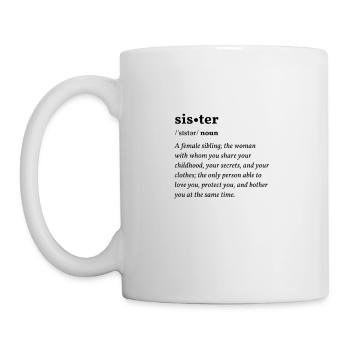 Sister (sister) Clean Edition - Mug - white - Left