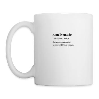 Soulmate (Seelenverwandter) Clean Edition - Mug - white - Left