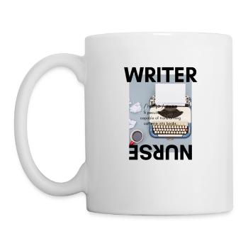 Writer (Schriftsteller) Image Edition - Tasse - Weiß - Links