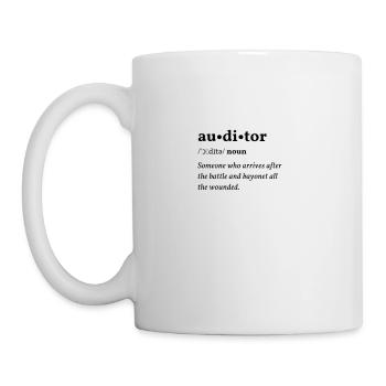 Auditor Clean Edition - Mug - white - Left