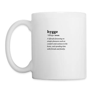 Hygge (homeliness) Clean Edition - Mug - white - Left