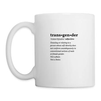 Transgender Clean Edition - Mug - white - Left