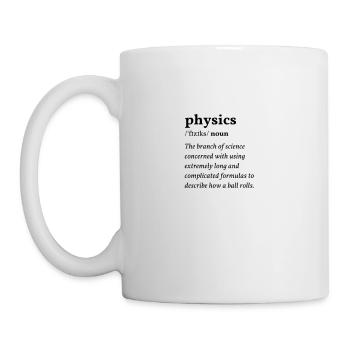 Physics (Physics) Clean Edition - Mug - white - Left