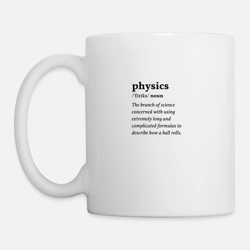 Physics (Physik) Clean Edition - Tasse - Weiß