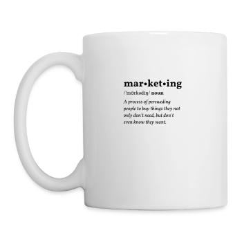 Marketing (Marketing) Clean Edition - Mug - white - Left