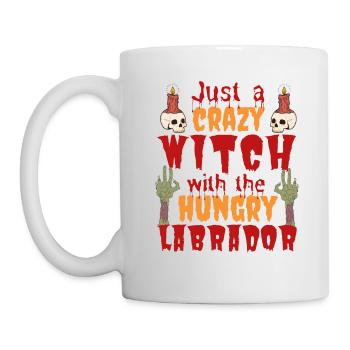 Labrador Halloween Costume Chien Dicton - Mug blanc - blanc - Gauche