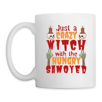 Samoyed Halloween Costume Dog Saying - Mug - white - Left