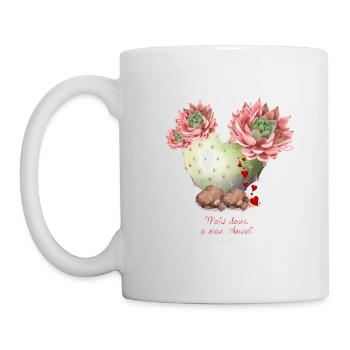 Sweet words to my lover - Mug - white - Left