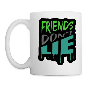 Friends don't lie - Mug - white - Left