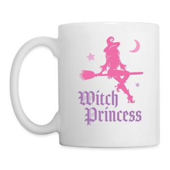 Hexenprinzessin - Tasse - Weiß - Links