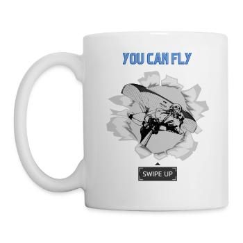 You can Fly, swipe up - Mug - white - Left