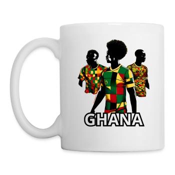 Ghana victorious - Mug - white - Left