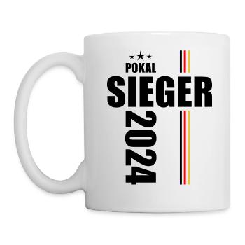 Pokalsieger 2024 - Tasse - Weiß - Links