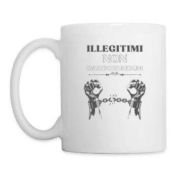 Don't let the B*****ds grind you down - Mug - white - Left