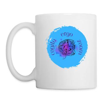 Cogito ergo zoom - Mug - white - Left