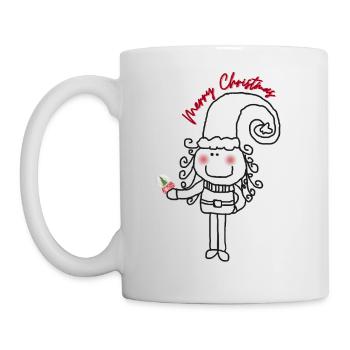 Christmas Elf - Mug - white - Left