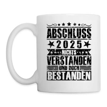 Abschluss 2025 - Tasse - Weiß - Links