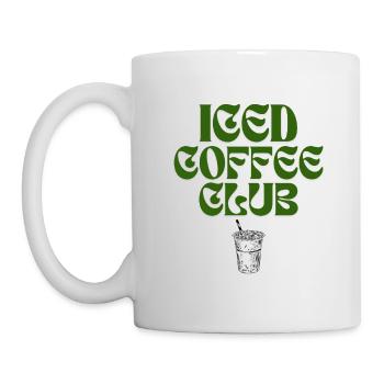 Iced Coffee Club 💚 - Tasse - Weiß - Links